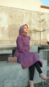 Tunik Wanita Terbaru Tunik Wanita Dewasa Tunik Korea style Tunik Nadheera Luxury Sandrina Tunic