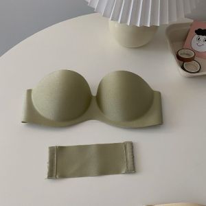 Ninabobo BR082 BH Bra Busa Wanita Warna Polos Seamless Bra Invisible Tanpa Tali Seksi Motif Kait Belakang Pakaian Dalam