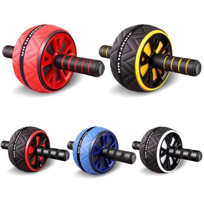 🇸🇬 [READY STOCK] Abdominal Wheel- Ab Exercise Roller and Fitness Wheel with Easy Grip Handles for Core Training and Abdominal Workout