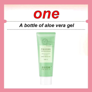 Aloe Vera Gel Moisturizing Cream 50g Acne Reduce Remove Dark Spots Moisturize Skin Care Serum Hydrating Refreshing Skin Natural Plant