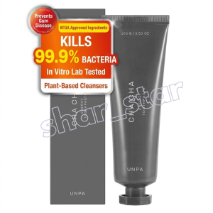 Unpa Cha Cha Energy Gum Toothpaste 100g Kills 99.9% Gum Disease Bacteria Toothpaste