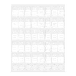 User Friendly Touch Switches Sticker Labels With Strong Adhesive Backing Suitable For Secure Attachment And Easy Removal