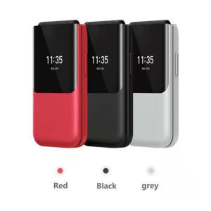 Dual Screen Flip Mobile Phone Large Buttons Dual SIM GSM Senior Phone