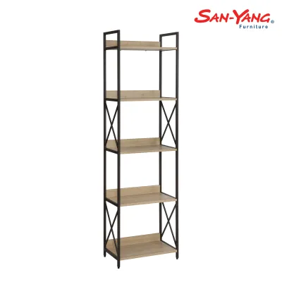 San-Yang Furniture Display Shelf 5-Layer White Oak 211043