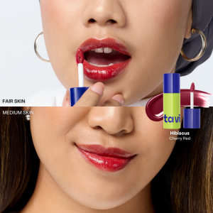TAVI Gel to Oil Staining Lip Glide 4g - Lip Tint Lip Glide Lip Oil Pigmented Melembabkan Cocok untuk Semua Undertone