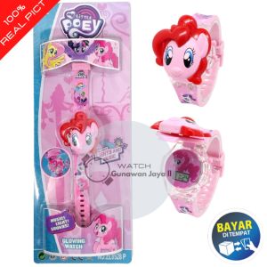 JAM TANGAN ANAK PEREMPUAN LAMPU DAN MUSIK KARAKTER KARTUN TG563 GROSIR MURAH