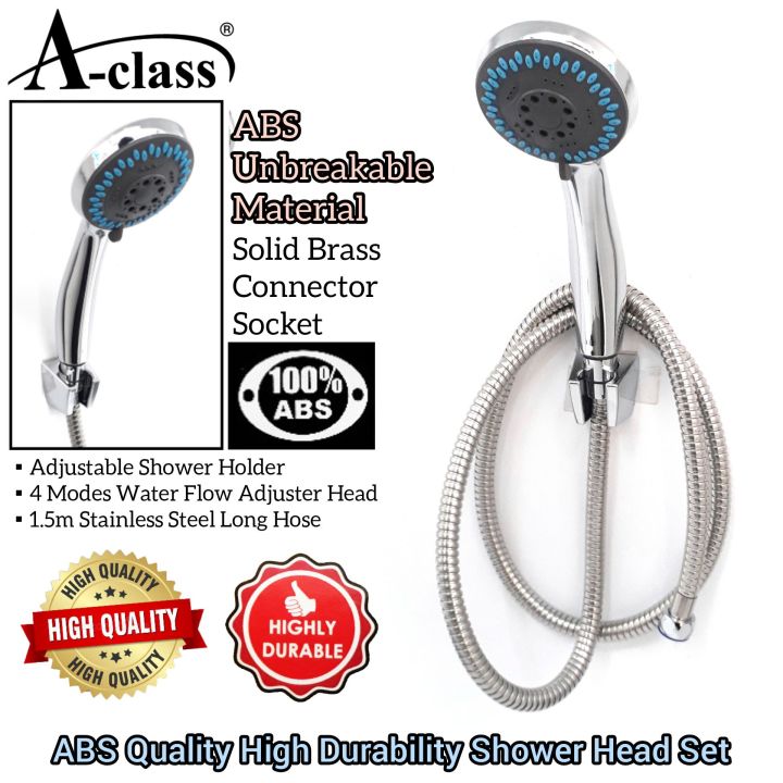 AClass ABS High Quality And Durability Shower Head Set For Bathroom