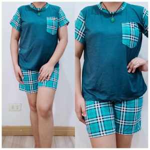 BS Combi Blouse and Shorts Terno Cotton Spandex