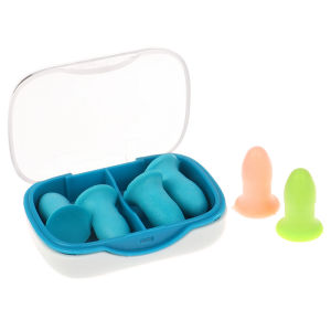 💕 Store opening 💕 4Pcs Soft Silicone Earplugs Noise Reduction Ear Plugs for Travel Study Sleep
