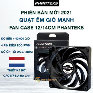 Quạt tản nhiệt case máy tính Phanteks MetallicGear Skiron 120mm - Quạt fan case MetallicGear Skiron 12cm