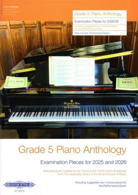 Piano Anthology 2025 / 2026 Edition Peters ABRSM Exam Pieces Grade 5 6 7 and 8
