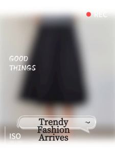 2026 New Summer Women High Waist A-line Slim Fit Petite Women Skirt