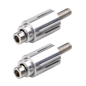 Lightweight Rear View Mirror Mounting Screws Fasteners For Motorcycles And E Bikes Enhancing Safety And Aesthetics 2pcs