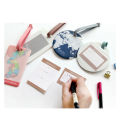 WORLD MAP Travel Luggage Tag Label Koper Motif Karakter Lucu Unik NJ40. 