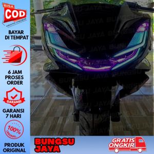 FULL SET LAMPU ALIS DRL FLEKSIBEL HONDA PCX 160 NEW SIAP PASANG BONUS DEMON EYES SIAP PASANG BERKUALITAS TIDAK BERBINTIK SIAP PASANG LAMPU ALIS PCX 160 NEW