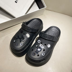 Xishop คุ้มไม่ไหว รองเท้าแตะหัวโตดีไซน์แฟชั่น ทรงใหม่ไม่ซ้ำใคร วัสดุยางทนทานทำความสะอาดง่าย มี5สีให้ลูกค้าเลือกสั่งและยังแถมตัวติดไปให้ฟรีไม่ต้องซื้อแยกเลย