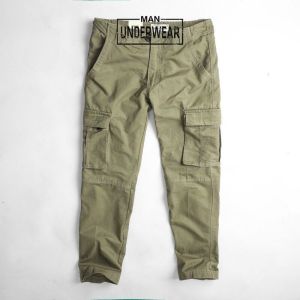 Quần kaki túi hộp nam chất liệu kaki cotton bền bỉ thấm hút mồ hôi tốt style bụi bặm