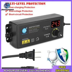 Winnereco 3-12V 8A Power Supply Adapter Variable Switching Power Adapter AC To DC Converter Transformer for Speed Regulation