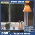 Punch-free Korden Jendela Tempel Tanpa Paku / Gorden Gulung Roller Blind / Tirai Jendela Gulung. 
