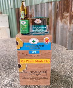 Kem Dưỡng Trắng Da Chống Nắng + Serum Ngân Anh Gia Truyền VIP 2 ( 25G )