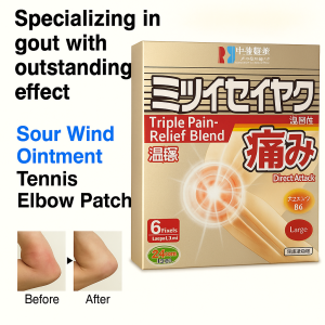 Gout Relief Patch Imported From Japan Natural Ingredients Elbow Pain Relief Ventilation Buster Acid Wind Plaster Patch