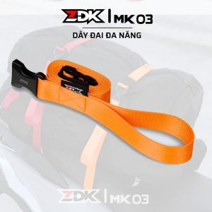 Dây Đai Đa Năng ZDK MK03 Buộc Hành Lý Cố Định Đồ Dùng Chất Liệu Dây Poly Khóa Cài Chắc Chắn