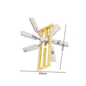 STKE Luban Lock Alloy Brain Teaser Puzzle Toys Unlock Toy Brain Teaser Unlock Toy 3D Puzzle Interactive Games Key Lock Luban Lock Puzzle Toy Children and Adults