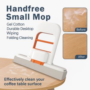 Mini Handheld Mop for Home Use  Dry and Wet Spray  Two-in-One Compact Cleaning Tool  Effortless Indoor Surface Care