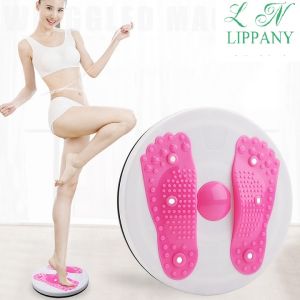 Đĩa Xoay Eo Tập Thể Dục 360 Độ Đĩa Xoay Eo Giảm Cân Tại Nhà Bàn Xoay Eo Tập Cơ Bụng Có Hạt Massage Chân