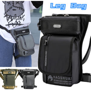 ผู้ชายกระเป๋าหนังคาดเอวกันน้ํารถจักรยานยนต์ขี่เข็มขัดกระเป๋าคาดเอว Mens ทหาร Casual Hip คุณภาพสูงสายคาดกระเป๋าคาดเอวกระเป๋าสะพาย Beltbag กระเป๋าBelt