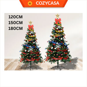 【COZYCASA】2025 Christmas Tree Full Set Value Package Christmas with Decoration Lights Xmas