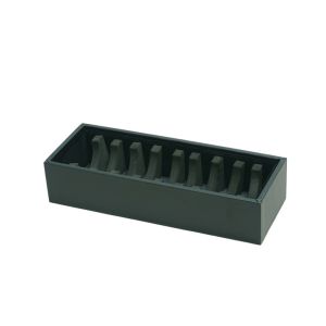 GOXBERK 10/40 Khe Cắm Khay đựng vòng tay Không có nắp Hình chữ nhật Hộp đựng đồ trang sức Trang trí Tiết kiệm không gian Giá đỡ vòng tay Đạo cụ trang sức