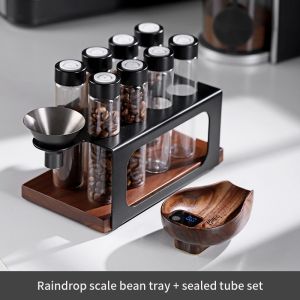Bincoo Cân điện tử đậu món ăn quả óc chó touchscreens cà phê tay ủ cà phê cân tấm thiết bị Espresso