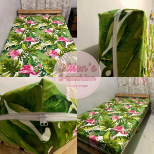 3 Sides Foam Cover with 2 sliders - Canadian Cotton (Random design/color)
