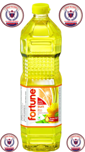 Fortune Refined Sunflower Oil 33.81 fl oz ℮ 1L Trans Fat Free