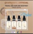 Geamoore Hair and Body Mist Travel Set Parfum + Pouch. 