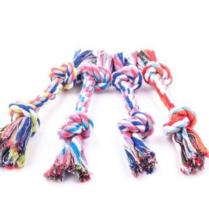 Dog Toys Dogs Chew Teeth Clean toys Grinding Teeth Traning Fun Playing Cotton Rope Ball Puppy Toys