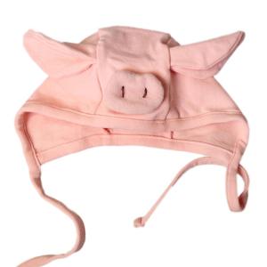 0-2 Years Old Pig Cap Pig Beanie Baby Pink Pig Hat Baby Beanies Hats Cute Baby Soft Beanie Photography Prop Accessories