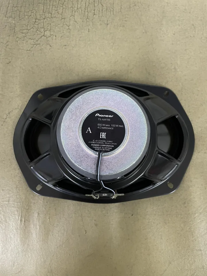Pioneer 2024 Yeni Seri TS-A6978S 4yollu 650WATT 100RMS Fiyatı