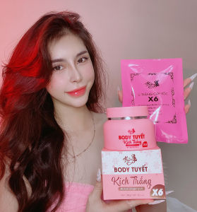 COMBO 2 HỘP Kem Body Tuyết Dưỡng Trắng Da Fairy 180g TẶNG 1 GÓI Ủ TRẮNG X6