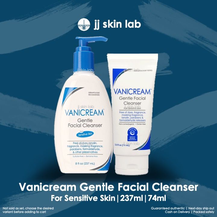 JJ Skin Lab - Vanicream Gentle Facial Cleanser (237 ml) | Lazada PH