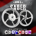 BOM RANGSIT BOMX  SABER CNC MAGS MIO SPORTY/SOULTY/MIO I 125/M3/CLICK 125/150/BEAT FI 14S 6 SPOKES. 