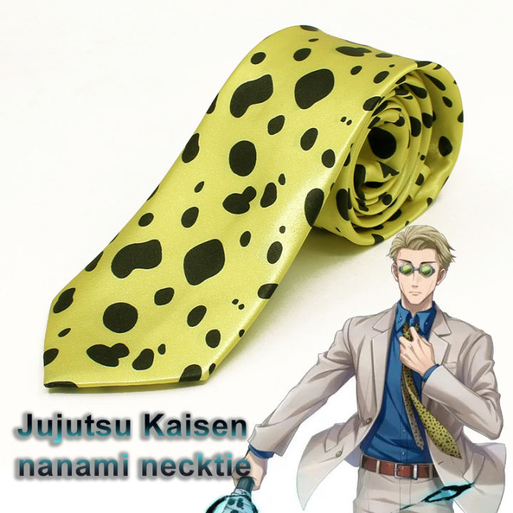 Jujutsu Kaisen เนคไท Kento Nami เนกไทเสื้อลายคริสต์มาสคอสเพลย์ของตกแต่ง ...