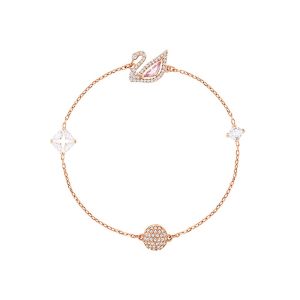 Swarovski Swan bracelet with crystal and sterling silver easy to adjust makes a luxurious friendship gift.