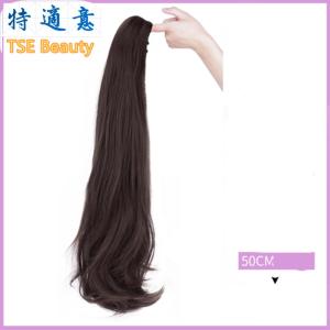 TSE WigWomen Tóc Giả Cauda Equina Bang Gripper Horsetail Dài Lớn Sóng Đuôi Ngựa Dài 50Cm SW64HD