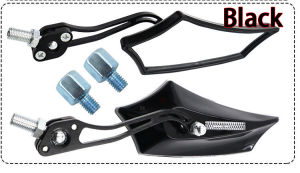 2PCS/Set 360 Degree Rotation Universal Motorcycle Rearview Mirrors Motorcycle Scooter Rear View Side Back Mirrors