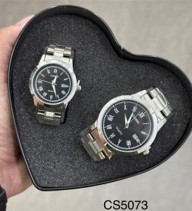 [ CS5073 ] JAM ANALOG DATE + JAM + JAM COUPLE + JAM TANGAN + COUPLE WATCH