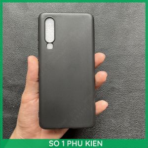 Ốp lưng Huawei P30 loại dẻo đen và dẻo trong bảo vệ cam cao cấp bền đẹp