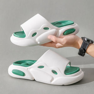 [Free Shipping] Summer Soft-Soled Outdoor EVA Sports Sandals Beach High-Heeled Comfortable Thick-Soled Slippers For Couples WomenS Slippers