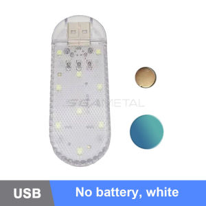 Seemetal LED đa năng đèn cảm ứng không dây mini xe Trần USB có thể sạc được Đèn Đọc độ sáng cao bóng đèn